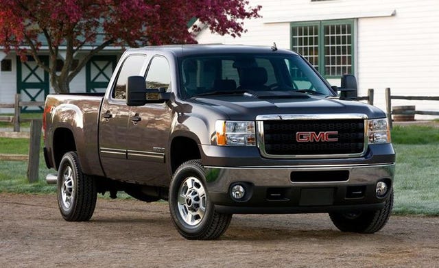 2012 GMC Sierra HD Work Truck 2WD Reg Cab 133.7