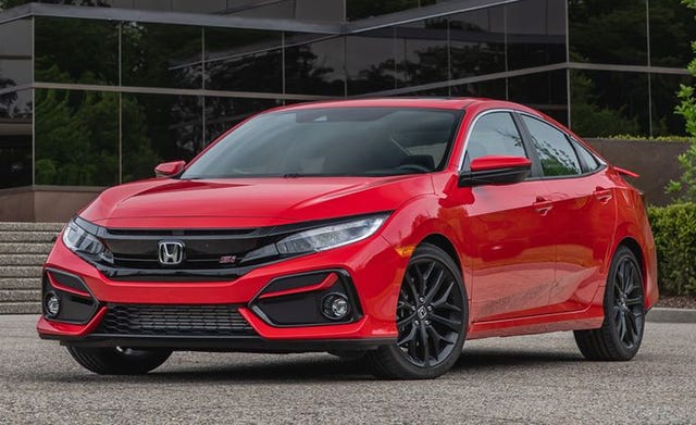 2020 Honda Civic Si Manual Features and Specs