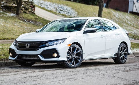 2017 Honda Civic Sport Touring CVT Features and Specs