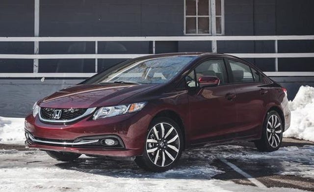 2015 Honda Civic / Civic Hybrid EX-L 4dr CVT Features and Specs