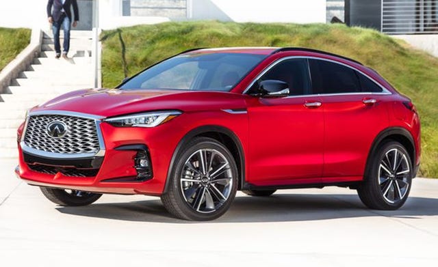 2022 Infiniti QX55 LUXE AWD Features and Specs