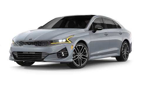 2021 Kia K5 GT DCT FWD Features and Specs