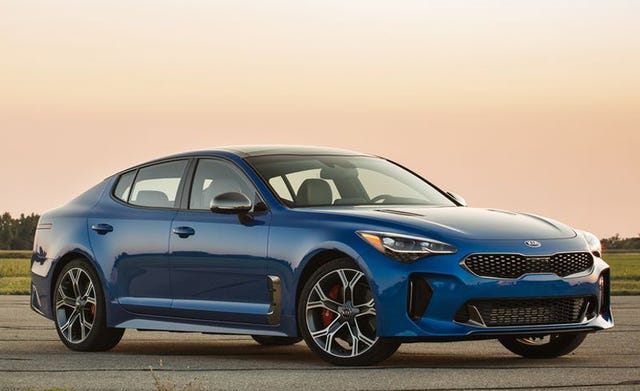 2018 Kia Stinger Base RWD Features and Specs