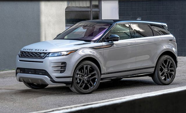 2020 Land Rover Range Rover Evoque S P250 Features and Specs