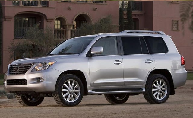 2010 Lexus LX 4WD 4dr Features and Specs