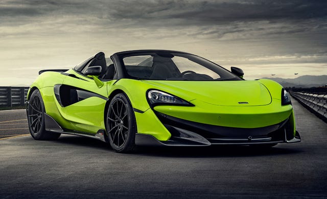 2021 McLaren 600LT Spider Features and Specs