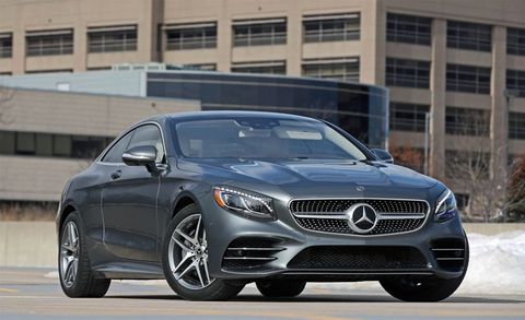 2018 Mercedes-Benz S560 coupe