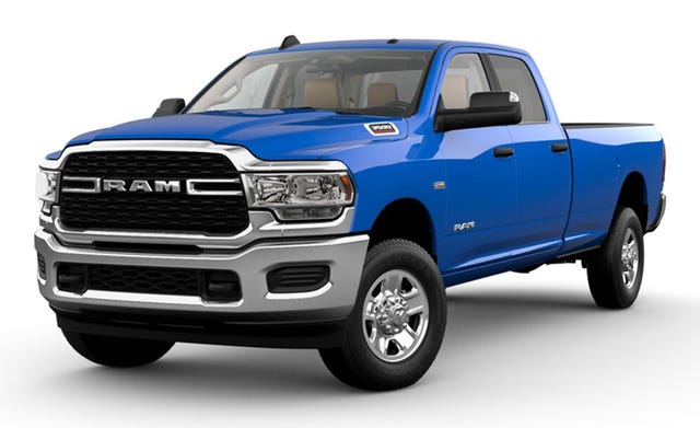 2022 Ram HD Tradesman 4x2 Reg Cab 8' Box Features and Specs