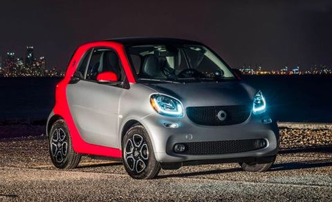 2017 Smart Fortwo Electric Drive hatchback