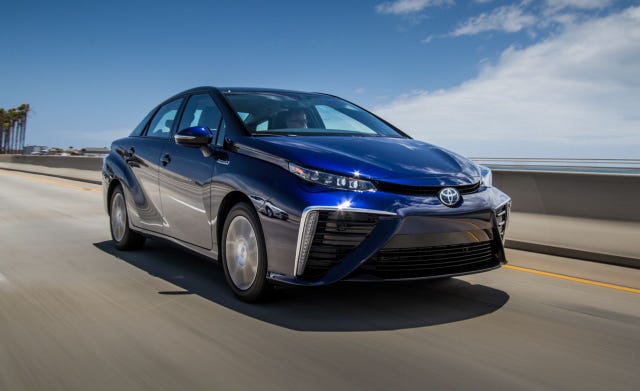 2020 Toyota Mirai Sedan Features and Specs