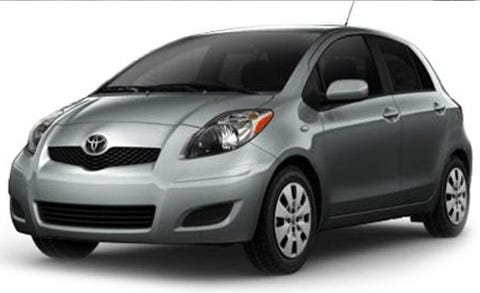 2010 Toyota Yaris 5dr LB Auto (Natl) Features and Specs