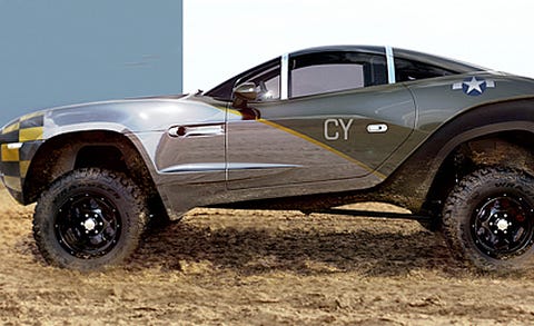 Crazy Rally Buggy With Bmw Diesel Six Cylinder