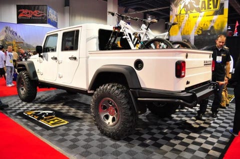 Aev 8217 S Brute Double Cab Is The Ultimate Jeep Wrangler Pickup