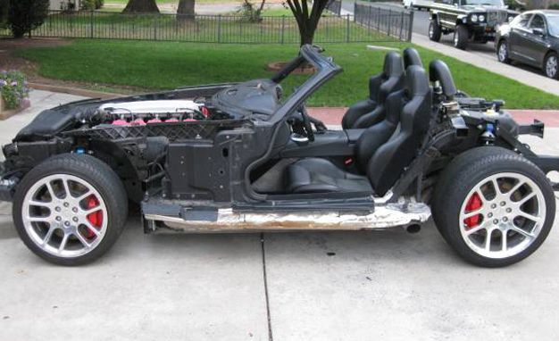 bodyless 2003 dodge viper for sale for 15k almost limitless danger
