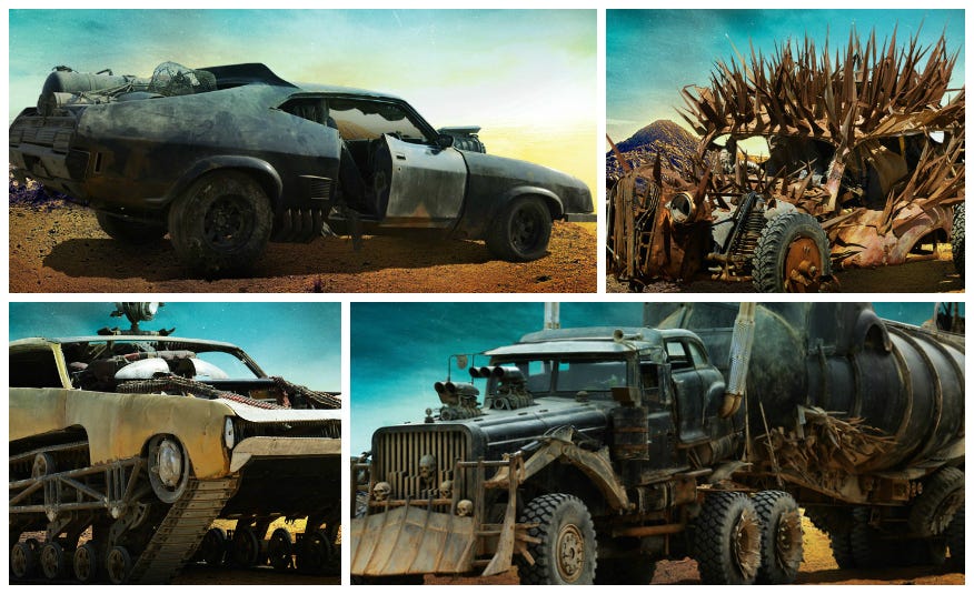 EXCLUSIVE First Look: The Cars of "Mad Max: Fury Road"