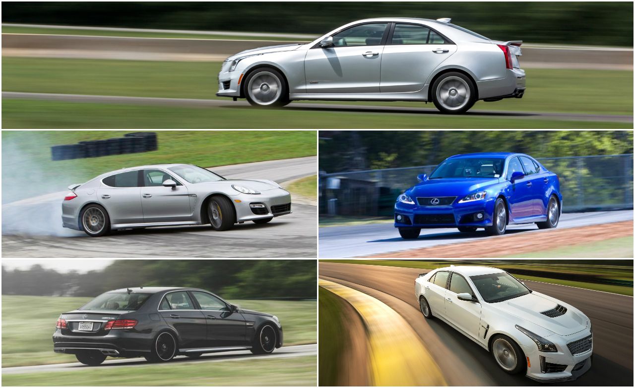 2018 Cadillac Cts V Quick Test Review Car And Driver