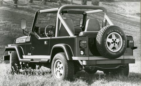 The Complete Visual History of the Jeep Wrangler, from 1986 to Present