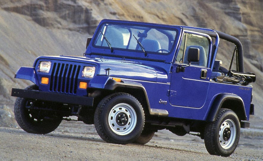 The Complete Visual History of the Jeep Wrangler, from 1986 to Present