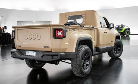 Jeep Revives The Comanche As A Renegade Based Trucklet News Car