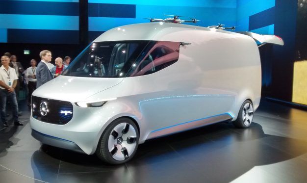 EV Drone Home: Mercedes Presents Vision Van Concept – News – Car and ... EV Drone Home: Mercedes Presents Vision Van Concept – News – Car and ...