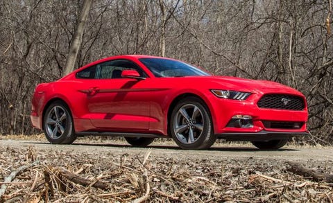 2018 Ford Mustang May Drop V 6 Engine Altogether News Car And Driver 2017 Ford Mustang V6 Placement