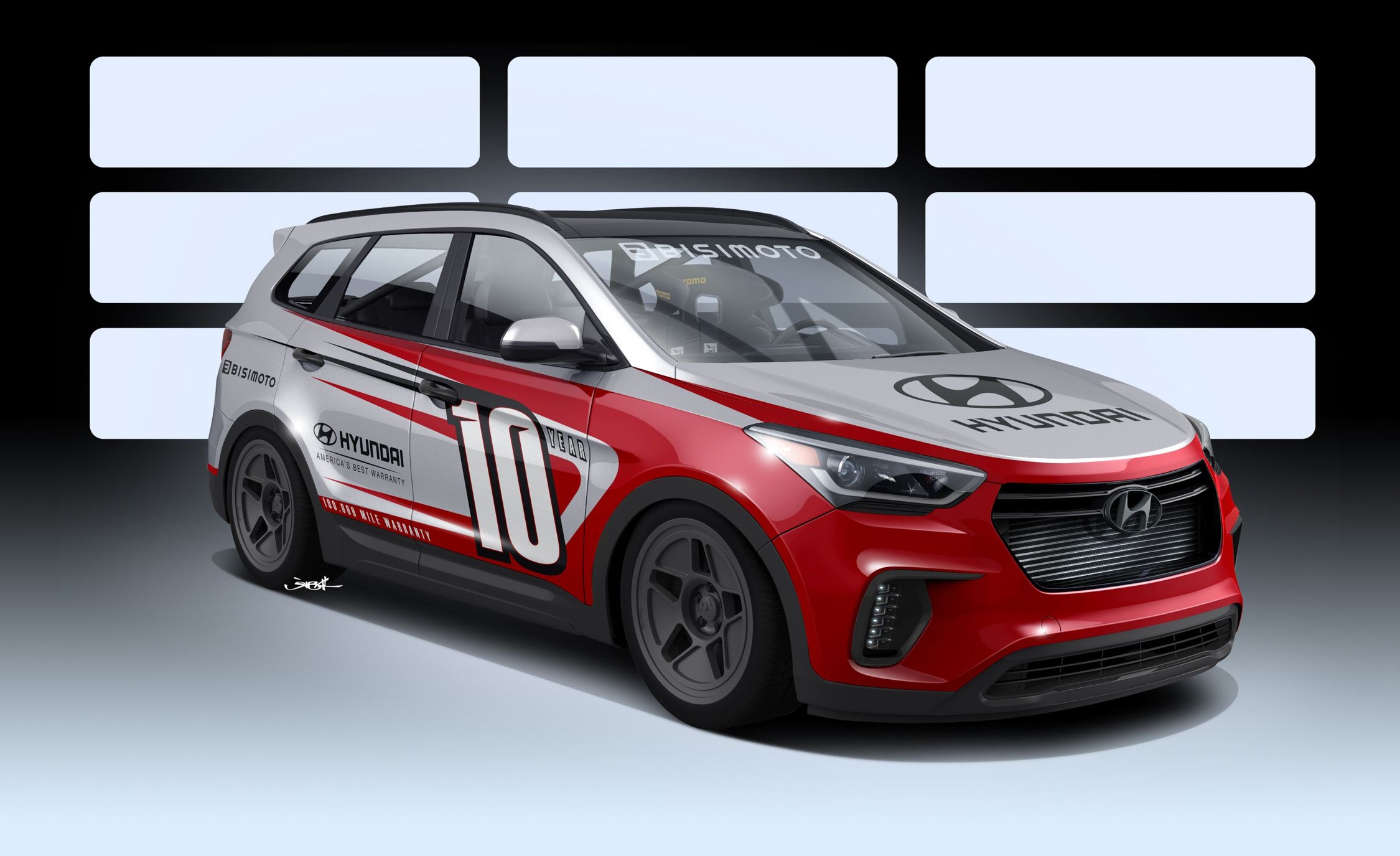 Hyundai And Bisimoto Announce 1040 Horsepower Santa Fe News Car