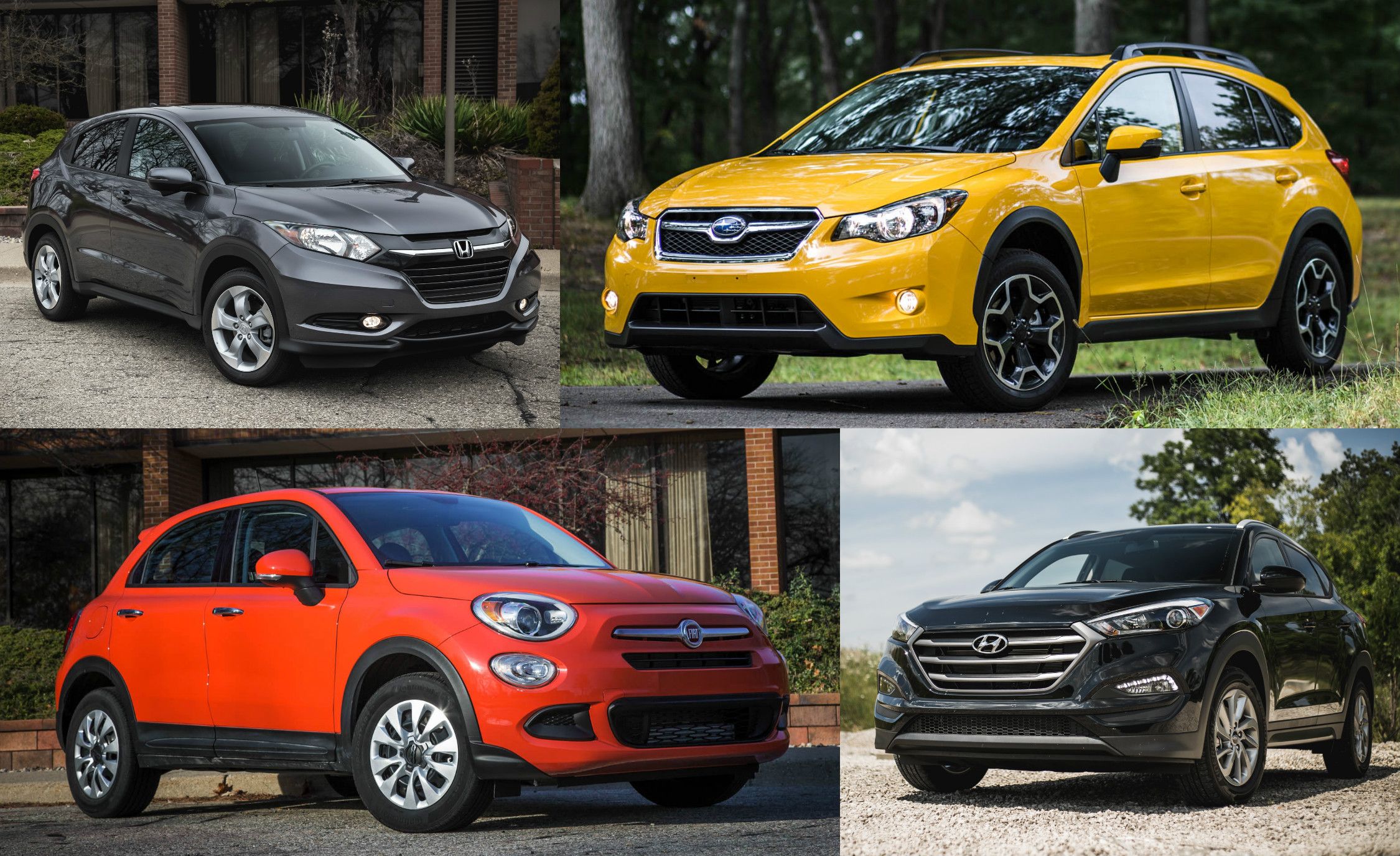 small crossover cars 2014