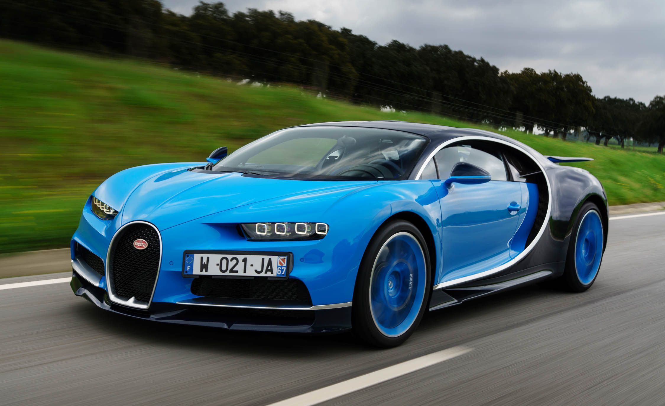 Bugatti driving test