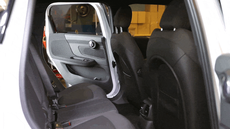 2017 Mini Cooper Countryman Interior And Penger E Review Back Seat Penger E