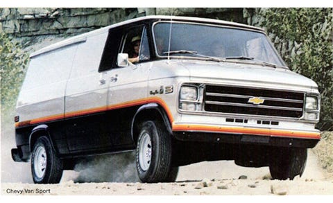 Van sport chevrolet