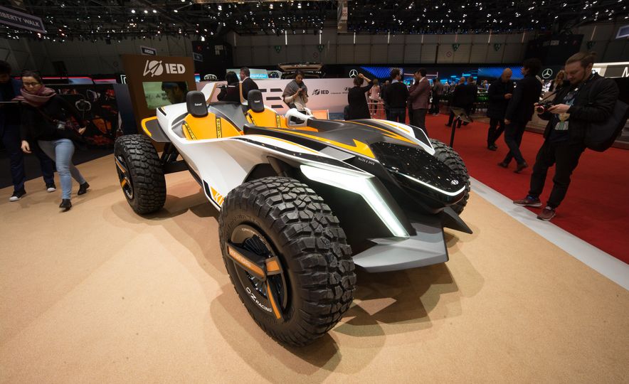 Image result for Weird things on display at the Geneva Motor Show