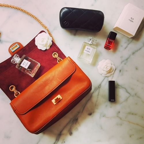 Brown, Red, Amber, Bag, Orange, Tan, Leather, Maroon, Lipstick, Material property, 