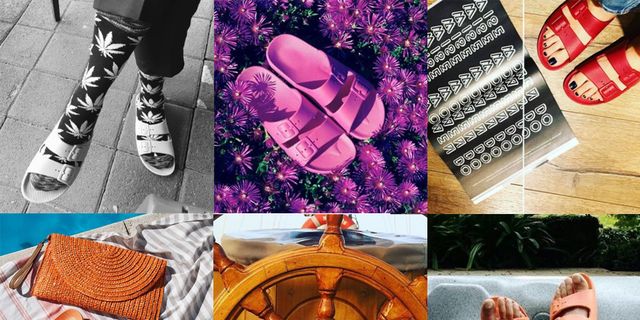 Human leg, Toe, Purple, Orange, Magenta, Tan, Foot, Walking shoe, Nail, Outdoor shoe, 
