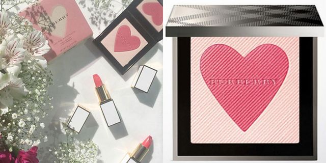 Pink, Lipstick, Pattern, Cosmetics, Heart, Peach, Love, Rectangle, Paper product, Stationery, 