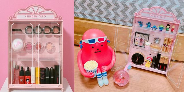Pink, Toy, Major appliance, Shelving, Kitchen appliance, Plastic, Shelf, Baby toys, Home appliance, Cosmetics, 