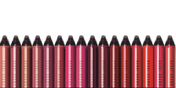 Brown, Writing implement, Magenta, Purple, Red, Lipstick, Pink, Peach, Stationery, Tints and shades, 