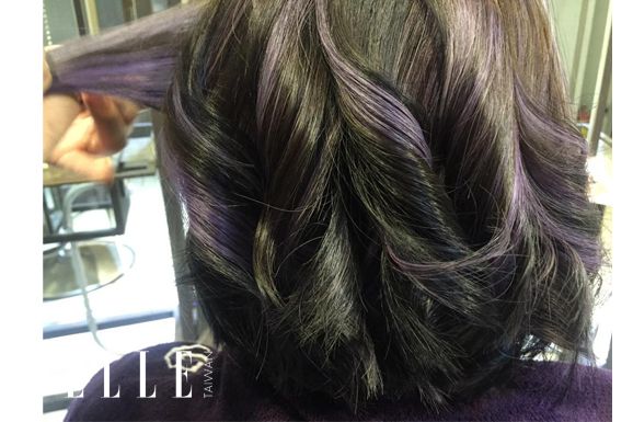 Hairstyle, Textile, Purple, Violet, Style, Magenta, Lavender, Long hair, Braid, Hair coloring, 