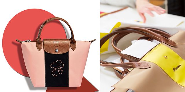 Handbag, Bag, Fashion accessory, Brown, Pink, Leather, Birkin bag, Material property, Tote bag, Font, 
