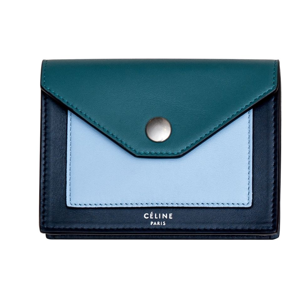 Textile, Teal, Rectangle, Leather, Wallet, Computer accessory, 