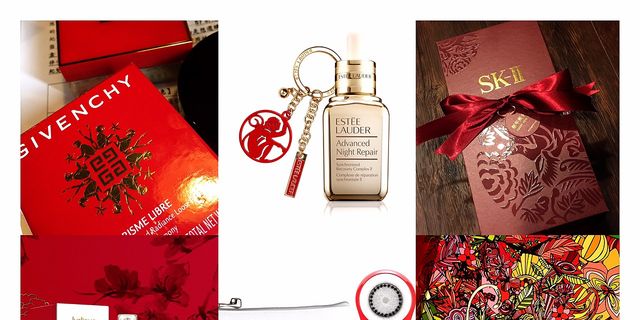 Red, Carmine, Bottle, Perfume, Peach, Glass bottle, Cosmetics, Illustration, Christmas decoration, Present, 