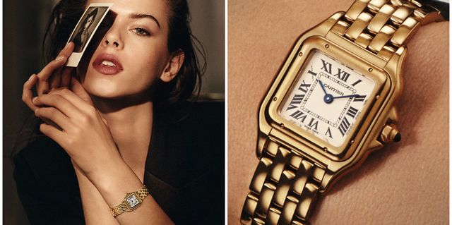 Watch, Analog watch, Wrist, Watch accessory, Fashion, Beauty, Fashion accessory, Gold, Brand, Jewellery, 
