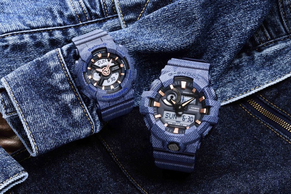 Jeans, Denim, Pocket, Blue, Clothing, Watch, Button, Fashion accessory, Textile, Watch accessory, 
