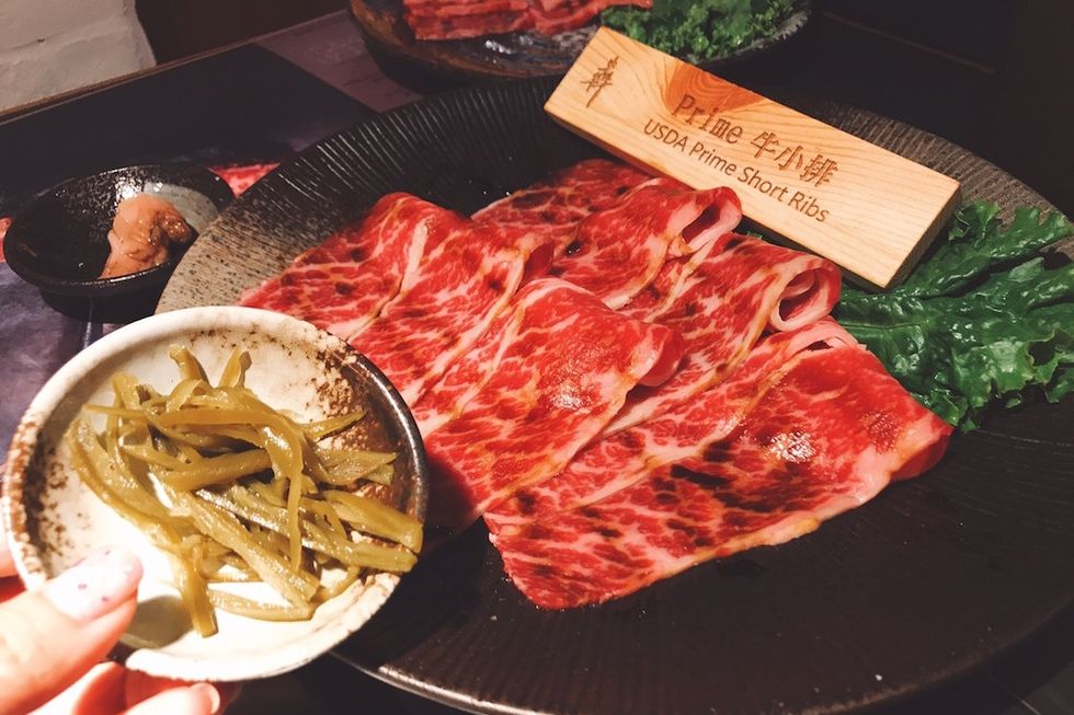 Dish, Food, Cuisine, Kobe beef, Red meat, Flat iron steak, Flesh, Samgyeopsal, Ingredient, Shabu-shabu, 