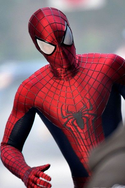 Spider-man, Pattern, Red, Fictional character, Joint, Superhero, Carmine, Neck, Toy, Design, 