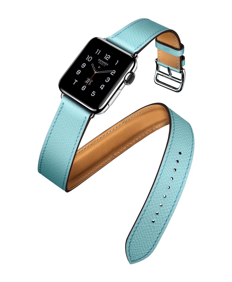Turquoise, Fashion accessory, Strap, Turquoise, Watch phone, Belt, Electronic device, Gadget, Jewellery, Watch, 