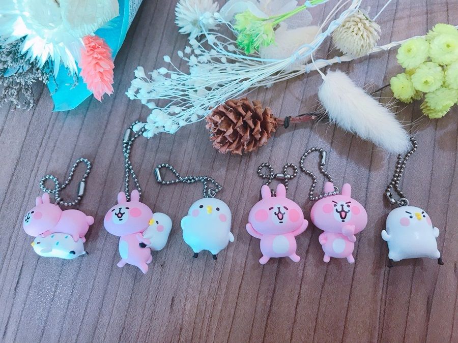 Product, Pink, Stuffed toy, Plush, Keychain, Elephant, Toy, Baby toys, Fashion accessory, Ornament, 