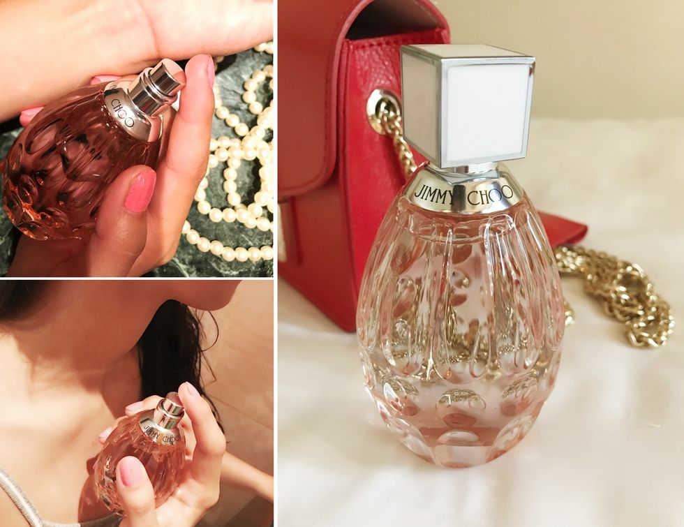 Perfume, Product, Finger, Hand, Pink, Nail, Fashion accessory, Cosmetics, Ear, Glitter, 