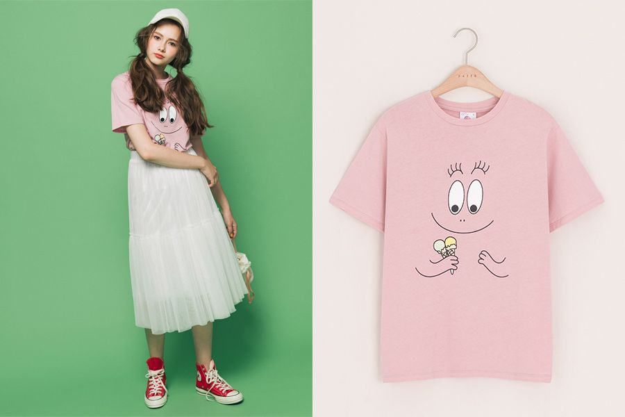 Clothing, White, Pink, Green, Product, Sleeve, Fashion, Outerwear, T-shirt, Dress, 
