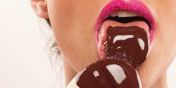 Lip, Liquid, Tooth, Muscle, Tongue, Chocolate, Kitchen utensil, Throat, Flesh, Chocolate spread, 