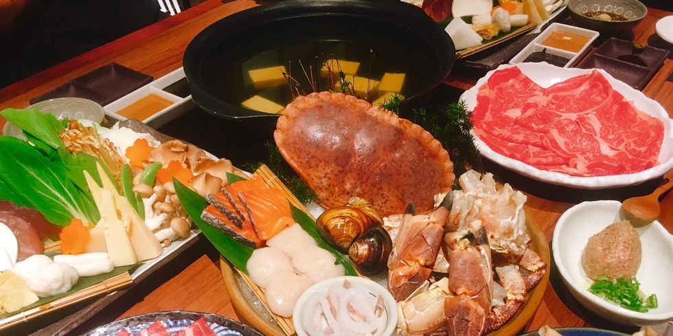 Dish, Food, Cuisine, Meat, Red meat, Ingredient, Shabu-shabu, Yakiniku, Instant-boiled mutton, Kobe beef, 
